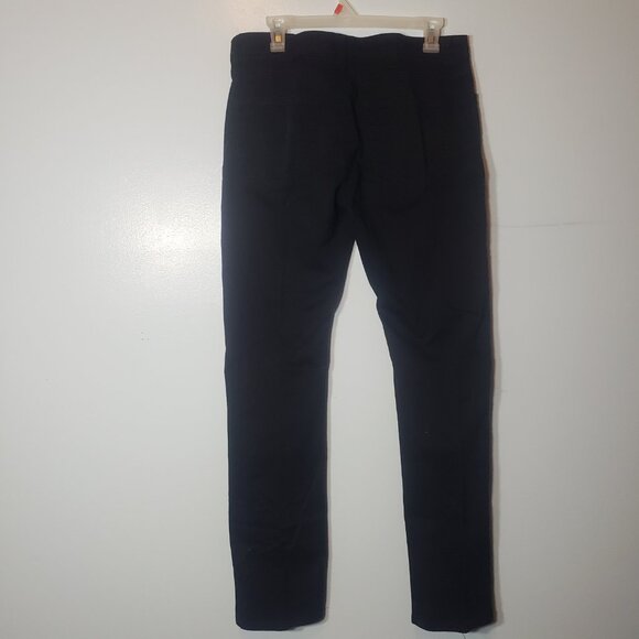 All American Workwear Black Pants Mens 32x30 97% cotton 3% spandex blend - Picture 2 of 4